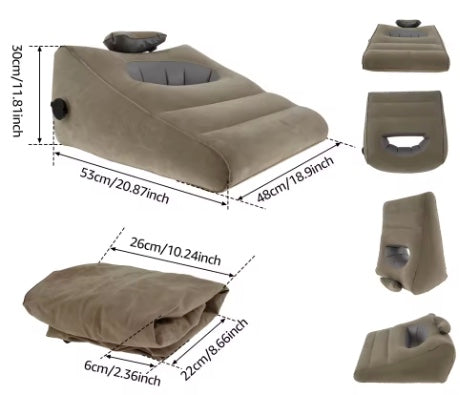 Inflatable Travel Wedge Pillow