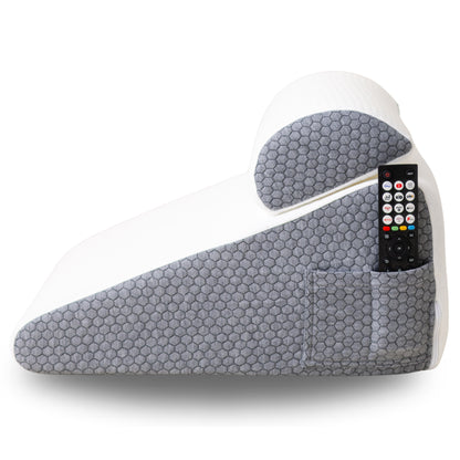 The Hiquo Wedge Pillow + Free 100% Light Blocking Sleep Mask