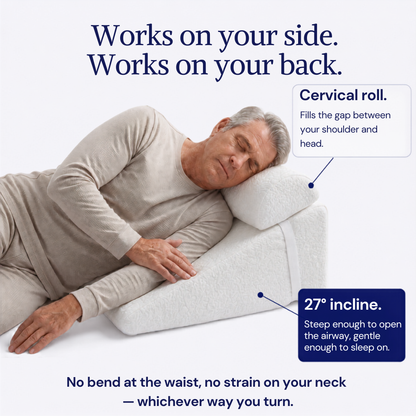New Hiquo 2.0 Anti-Snoring Wedge Pillow™