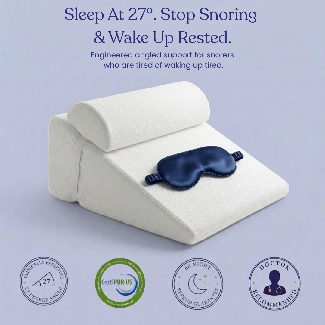 New Hiquo 2.0 Anti-Snoring Wedge Pillow™