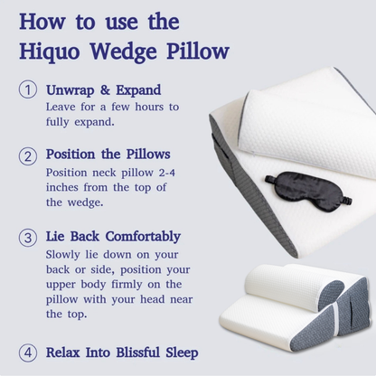 The Hiquo Reflux Wedge Pillow™