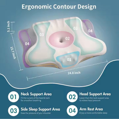 Hiquo Deluxe Contour Pillow