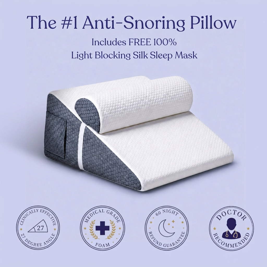 Hiquo Anti-Snoring Wedge Pillow™