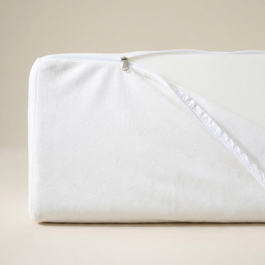 Extra Cooling Pillow Case - Premium 100% Bamboo Wedge Pillow Case