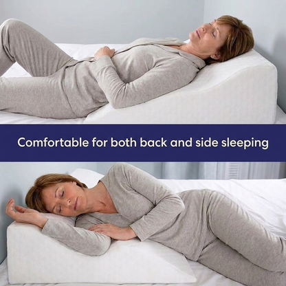 Hiquo Contoured Wave Wedge Pillow