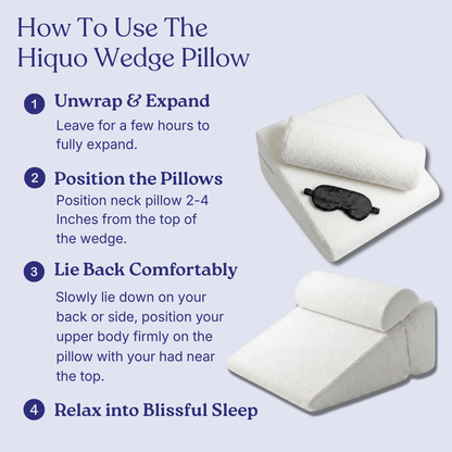 New Hiquo 2.0 Anti-Snoring Wedge Pillow™