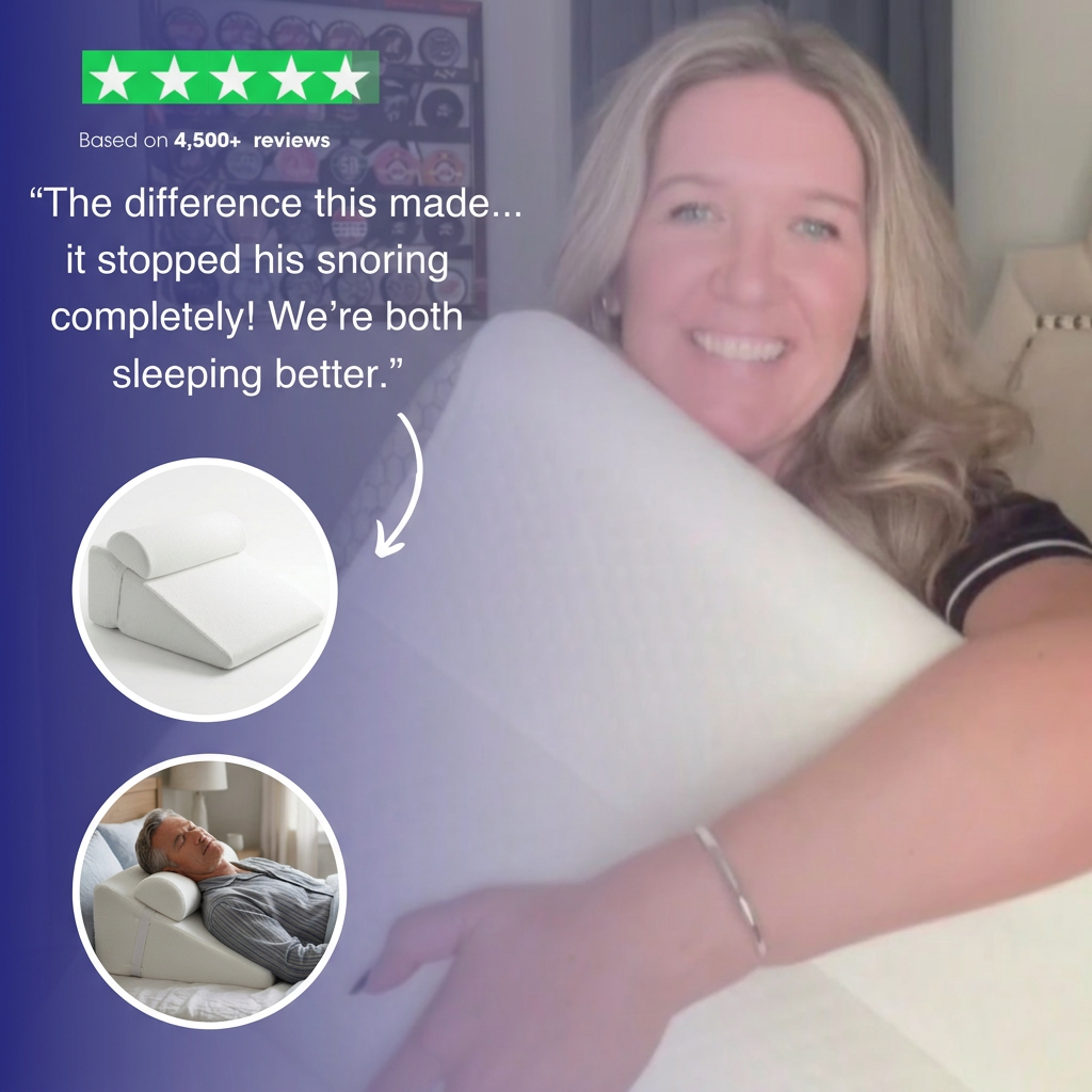 New Hiquo 2.0 Anti-Snoring Wedge Pillow™